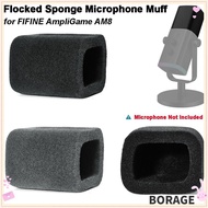 BORAG 1pcs Mic Windscreen Cover, Noise Reduction Replacement Microphone Muff, Professional Windproof