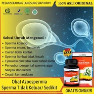 Obat Azoospermia dgn KAPSUL GAMAT EMAS - Obat sperma tidak keluar/sedikit sperma encer berdarah cair