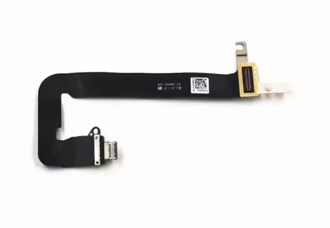 DC-IN A1534 DC Jack Board Connector with Flex Cable for MacBook 12" A1534 821-00828 821-00482 2016 2