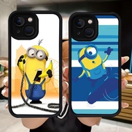 Q22 Minion soft Casing for iphone 14 7 13 6s 6 8 Pro Max Plus