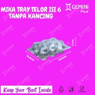 50pcs - Egg Tray Contains 6 Eggs Per Pack / Egg Tray / Mica contains 6 Eggs