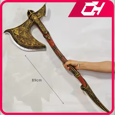 God of War Kratos Leviathan Axe Update Game Peripheral Plastic Ragnarok Axe Model Swords for Cosplay