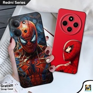 HP Redmi 15C 4G Case Redmi 14C 4G & 5G/ Redmi 13C 4G & 5G/ Redmi 12C 4G/ | Spiderman Motif | SoftCas