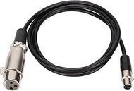 Leapiture XLR Female to Mini XLR Female 3.3ft Microphone Cable for AKG K240 K240S K240MK II K141 Hea