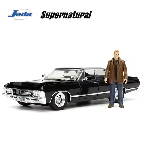 JADA Toys Supernatural 1967 Chevrolet Impala Sport Sedan 1:24 Scale Die-Cast Model JD32250