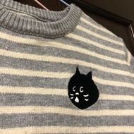 全新✨ne-net nya 貓咪 條紋毛衣