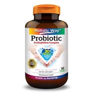 Holistic Way Probiotic Acidophilus Complex 30 Billion 30 Vegetarian Capsules