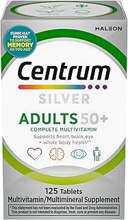 Centrum Silver Multivitamin for Adults 50 Plus, Multivitamin/Multimineral Supplement with Vitamin D3
