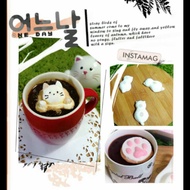 Comprehensive Cat Marshmallows [4 Three-Dimensional Cats, 2 Back 3 Kittens Palms $< Second Entry/Gue