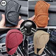 CC Universal Automatic Car Shift Knob Manual Cover Leather Gear Shift Head / Shift Knob Auto Gear St