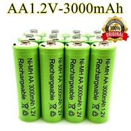 AA 1.2V 3000mAh NiMH Rechargeable battery