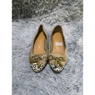 Leopard Print Toe Flats