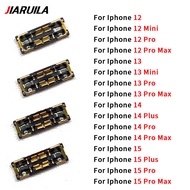 Battery FPC connector For iphone 15 14 13 12 Pro Max 12 13 Mini 14 15 Plus on mainboard