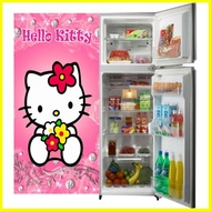 ♕ ✁ ✁ Hello KITTY Pattern VINYL 1-door Refrigerator Sticker