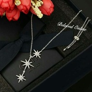 BL❤APM Monaco Triple Météorites Adjustable Necklace