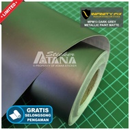 Skotlet Dark Grey Metalik Doff Scotlet Infinity Abu Silver Tua Satin MPM Dop Stiker Hitam Metallic M
