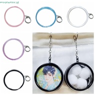 MUSEWEAR Anime Badge Display Bag, Badge Display Protection Case Round Badge Storage Pouch, Storage B