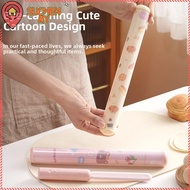 SUCHENMY Rolling Pin, Multifunctional Plastic Baking Bread Pastry Roller,  2in1 Non-Stick Pastry Dou