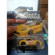 Hot wheels nissan 370z fast furious diecast