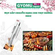 Specialized tongs for rust-proof stainless steel barbecue, safe for the body - Gyomu