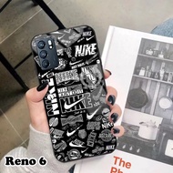 Softcase Glass Kaca Oppo Reno 6 - SC202 - Case Oppo Reno 6 - Casing Op