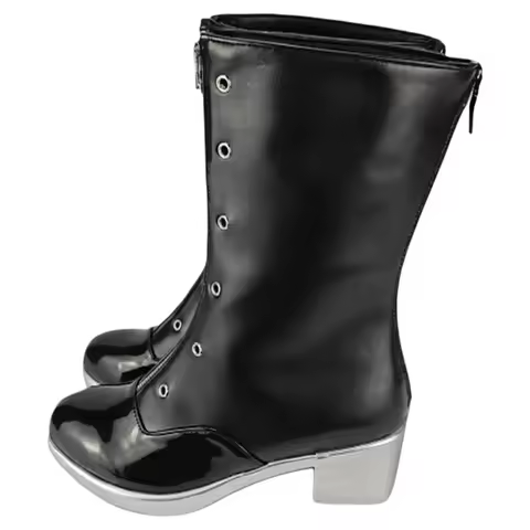 Splatoon 3 Agent 8 Cos Shoes Custom Octoling Character Boots Any Size FD1;6
