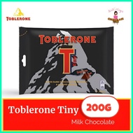 ↑ ☂ ▖ Toblerone Tiny 200 grams (SALE) Milk Chocolate, White and Dark