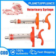 Veterinary Fiber glass syringe 10/20/50ml Animal Heavy duty injection syringe for pig goat chicken