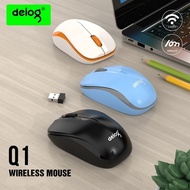 Chuột Máy Tính Không Dây Bluetooth Hoco GM29 (Trong Suốt) và Chuột Máy Tính Không Dây Deiog Q1