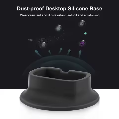 PULUZ For Insta360 X4 Silicone Dock Desktop Fixed Base Bracket Accessories