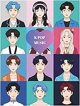 K POP MUSIC: K POP Music Notebook,132 pages, 100 note taking pages and 30 pages of to do list, to st