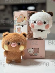 ❤️‘’一二布布‘’正版猪猪版可愛毛绒公仔🥳 $150/對，單獨購買其中一隻$90/隻