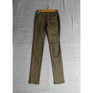 Gusize 64 cm. Cotton Skinny Pants Beautiful Condition Waist size 25 Hips 30 To 36 Length 39 Inches