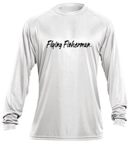 Flying Fisherman TL1407WM Redfish Logo Long Sleeve Performance T-Shirt