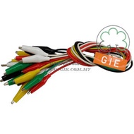 Crocodile Clip To Crocodile Clip 10pcs 50cm