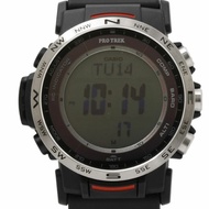 卡西歐 PRO TREK Climber 系列 PRW-35-1AJF 黑色樹脂/不鏽鋼男士數位手錶