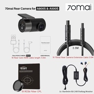 original 70mai Rear Cam for 70mai 4K Dash Cam 70mai A800 4K Car DVR Rearview cam 70mai Pro Plus + RC