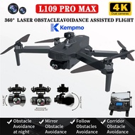 【kempmo】L109 PRO MAX Drone 3-Axis Gimbal Laser Obstacle Avoidance 3KM Digital FPV GPS Return Home 26