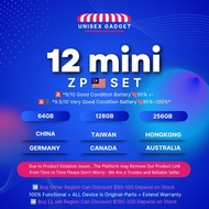12mini 128gb ZP SET 12 Used mini 256GB second Device TA | ZD | CH | ZA (Bukan LL)