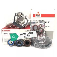 Mitsubishi EVO3 4G63T DOHC Engine (153/65)Timing Belt Kit Set 100k+GMB Water Pump(GWM-48A)