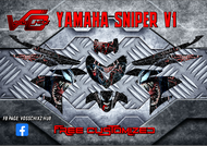 Decals Sticker  for Yamaha Sniper 150 V1 Venom