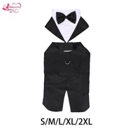 [Abbraccia] Dog Tuxedo Dog Suit and Bandana Set Halloween Birthday Cosplay Dog Apparel