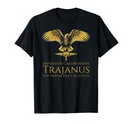 Ancient Roman Emperor Trajan - History Of Rome - SPQR Aquila T-Shirt