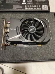 微星 GeForce GTX 1050 Ti AERO ITX 4G OCV1 原廠保固內