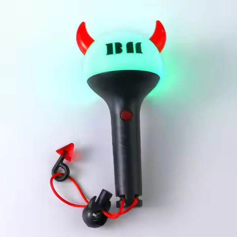 HOT Kpop BN RAMI AHYEON Mini Light Stick Keychains RORA PHARITA Electronic Lights Bag Pendant Keyrin