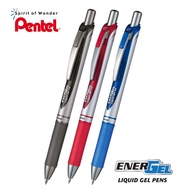 Pentel ปากกาหมึกเจล เพนเทล Energel Deluxe BL77 0.7mm - หมึกสีดำ, แดง, น้ำเงิน