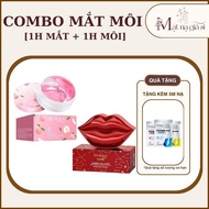 Combo 1 hour Eye Mask + 1 hour of Lips with 5m of Bioaqua essence mask