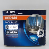 OSRAM OSRAM H4 U 12V 100/90W 62204CB 4,000K Cool Blue Super Bright Car Bulb