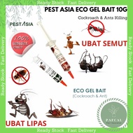 (READY STOCK) PEST ASIA / ECO BAIT 10G / Cockroach Killer / Ant Killer / Cockroach Eco Gel Bait / An