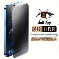Anti Spy Screen Glass iPhone 15 Pro max 14 Plus 14 13 12 11 Pro Max XS MAX 6+ 6s XR X 8Plus i7 Tempered Glass Full Screen Protector
